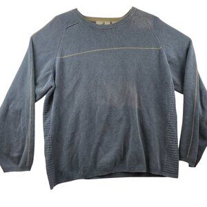 EMS Mens Sweater Large Gray Baselayer Gorpcore
